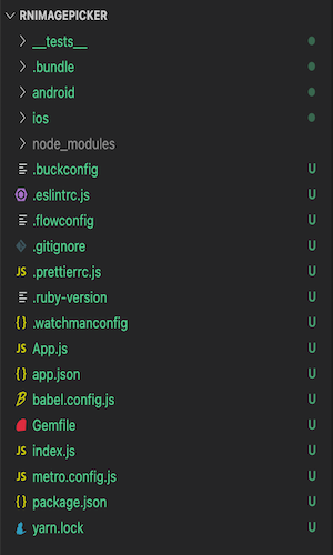 Folder structure