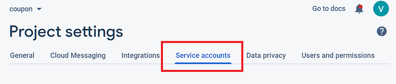 Service Accounts