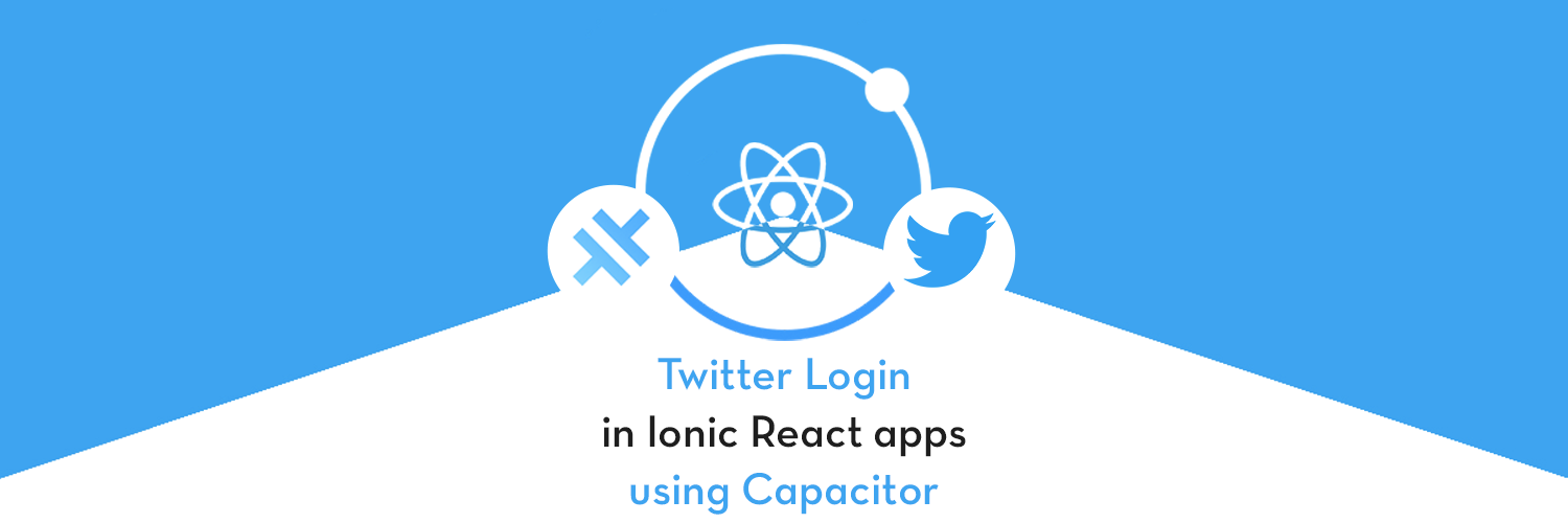 Twitter login in Ionic React Capacitor App